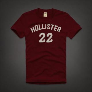 Tee shirt Hollister Homme Rouge